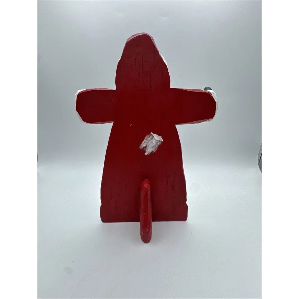 Vtg Midwest‎ Cannon Falls Santa Candy Cane Holder Figurine Eddie Walker AS IS